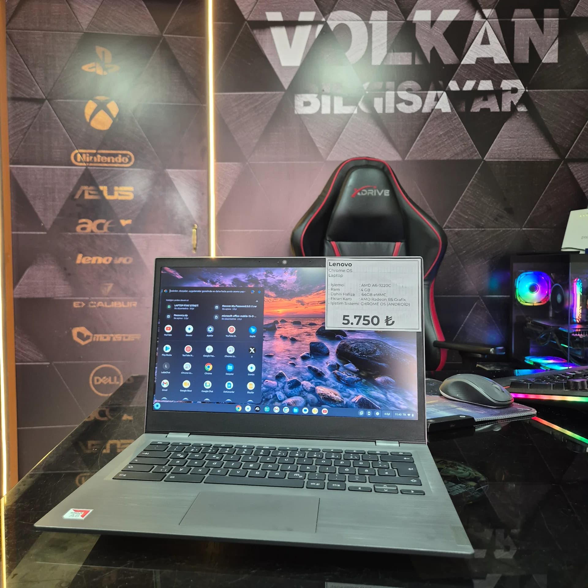 Lenovo Chromebook S345 Sıfırdan Farksız 1 Aylık küçük görsel 2