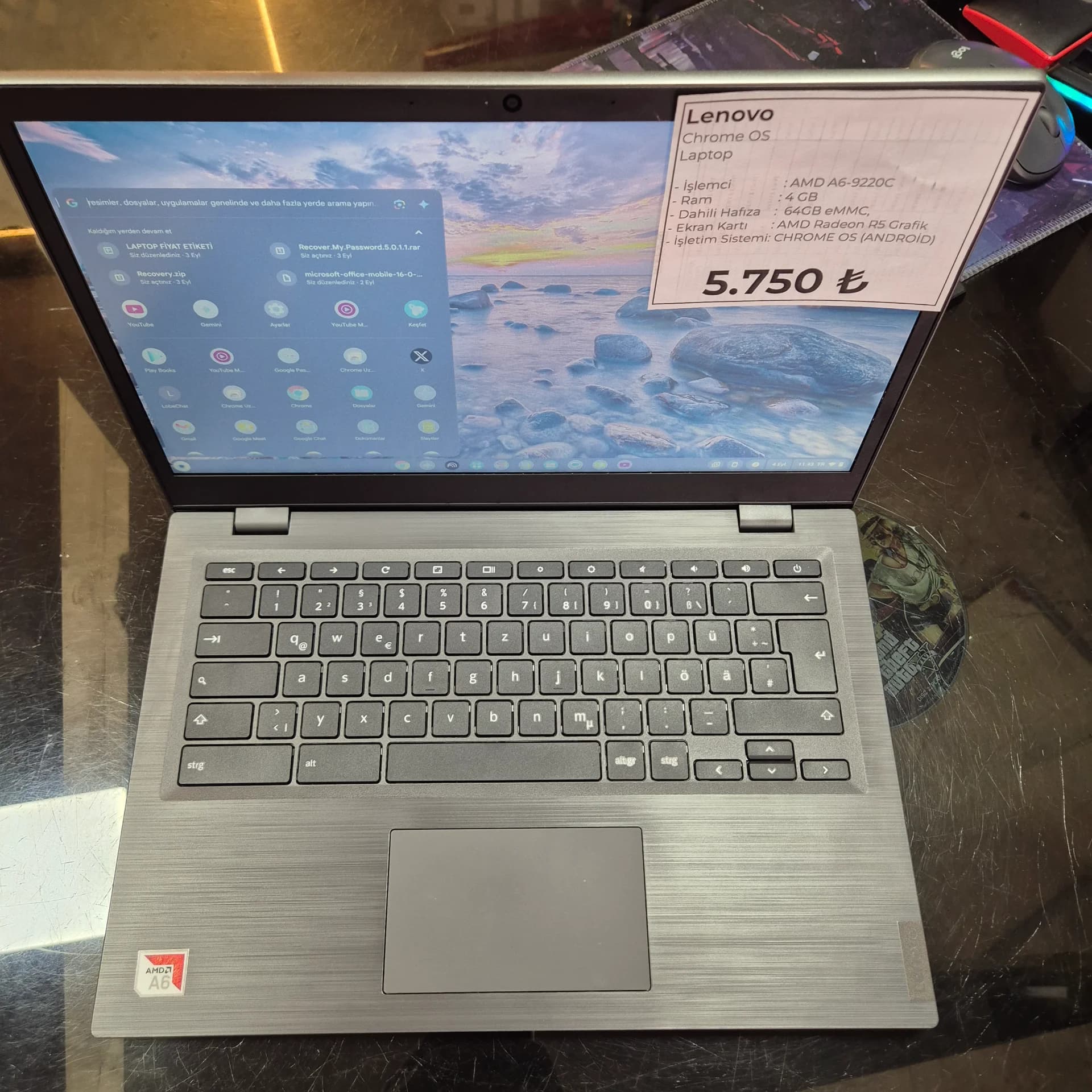 Lenovo Chromebook S345 Sıfırdan Farksız 1 Aylık küçük görsel 4